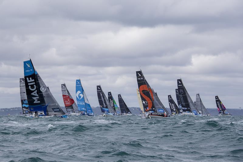 La Solitaire du Figaro 2020 Leg 1 start - photo © Alexis Courcoux