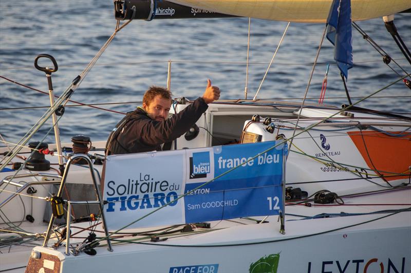 Sam Goodchild (Leyton) during 51st La Solitaire du Figaro Stage 3 photo copyright Alexis Courcoux taken at  and featuring the Figaro class