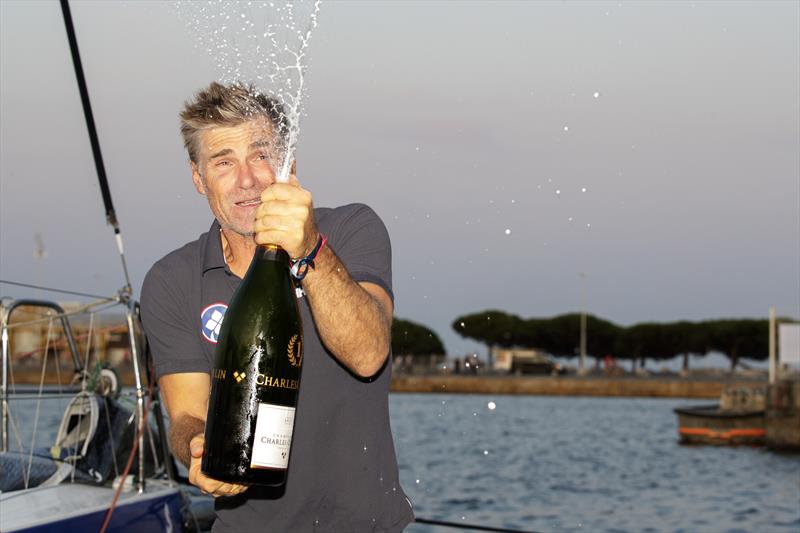 Fred Duthil (Technique Voile-Cabinet Bourhis Generali) wins 51st La Solitaire du Figaro Stage 3 photo copyright Alexis Courcoux taken at  and featuring the Figaro class