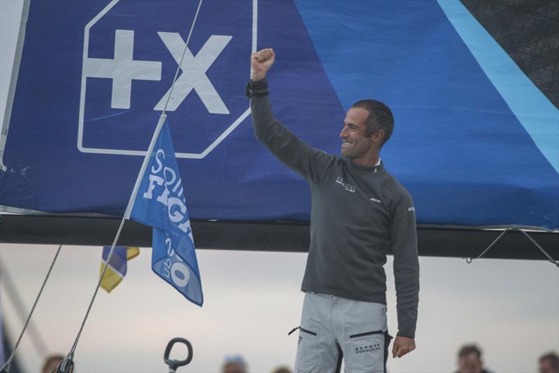 Armel Le Cléac'h (Banque Populaire) wins the 51st La Solitaire du Figaro photo copyright Alexis Courcoux taken at  and featuring the Figaro class