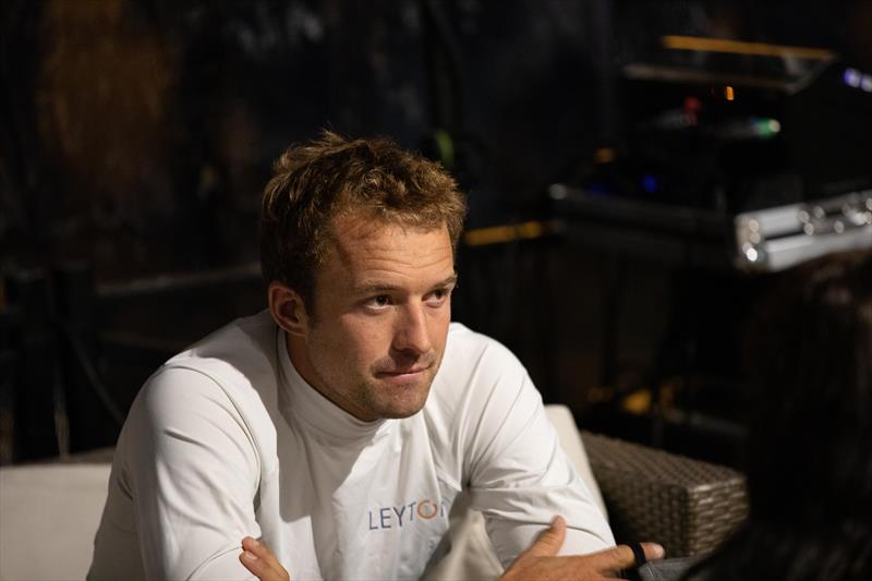 Sam Goodchild (Leyton) after the 51st La Solitaire du Figaro photo copyright Alexander Champy-McLean taken at  and featuring the Figaro class