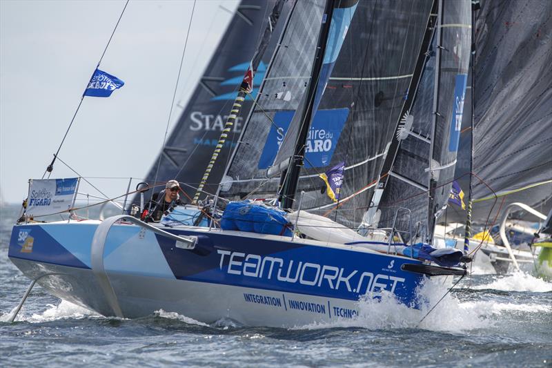 52nd La Solitaire du Figaro Stage 2 Start in Lorient - photo © Alexis Courcoux