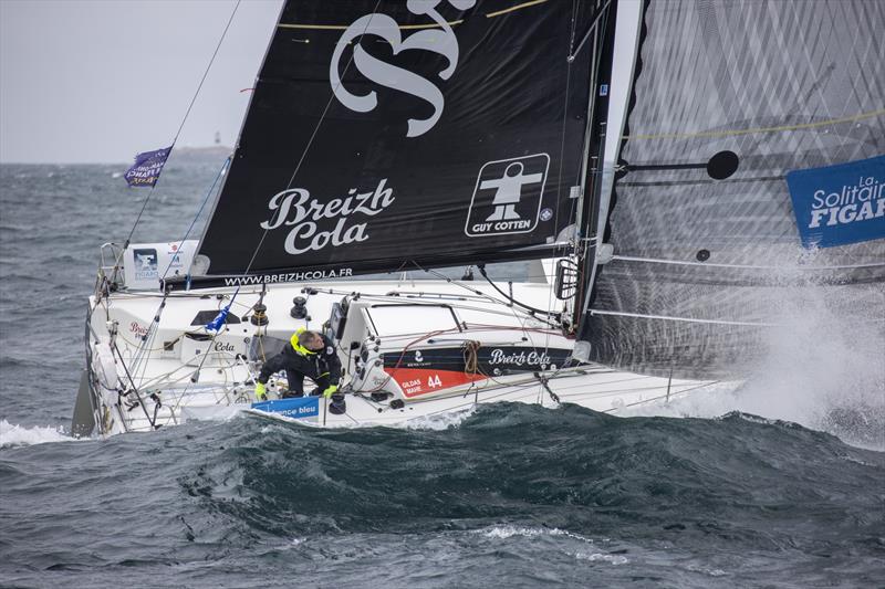 52nd La Solitaire du Figaro Stage 2 photo copyright Alexis Courcoux taken at  and featuring the Figaro class