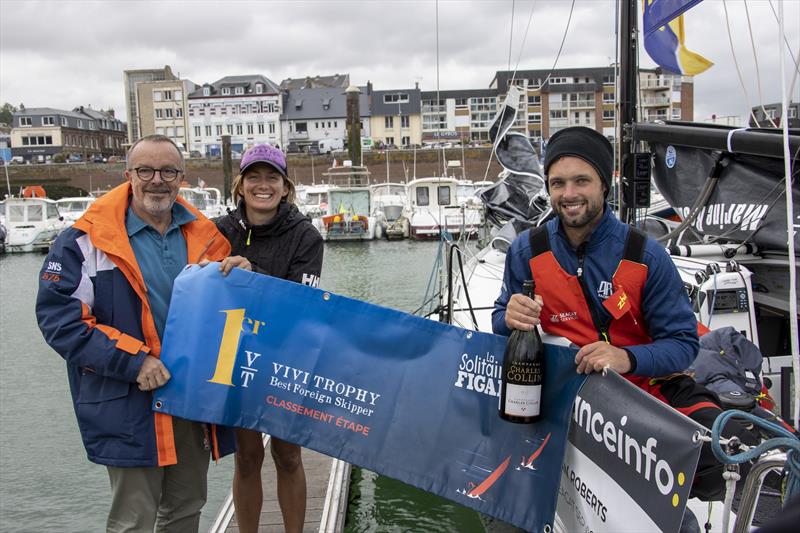 Alan Roberts - Seacat Services finishes 52nd La Solitaire du Figaro Stage 2 photo copyright Christophe Breschi taken at  and featuring the Figaro class