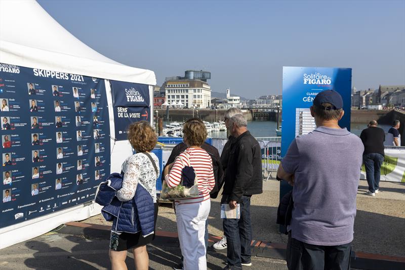 52nd La Solitaire du Figaro fleet in Fécamp photo copyright Alexis Courcoux taken at  and featuring the Figaro class