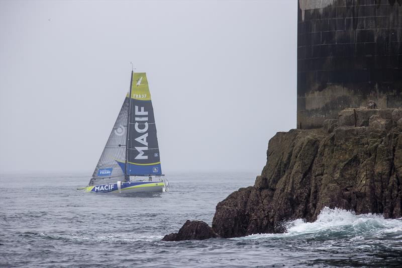 Pierre Quiroga - Skipper Macif 2019 - during 52nd La Solitaire du Figaro Stage 3 - photo © Alexis Courcoux
