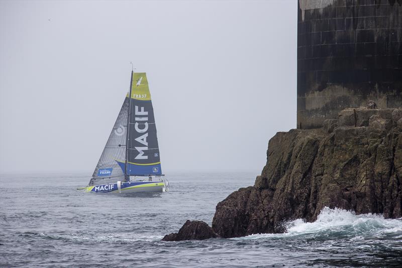 Pierre Quiroga - Skipper Macif 2019 - during 52nd La Solitaire du Figaro Stage 3 photo copyright Alexis Courcoux taken at  and featuring the Figaro class