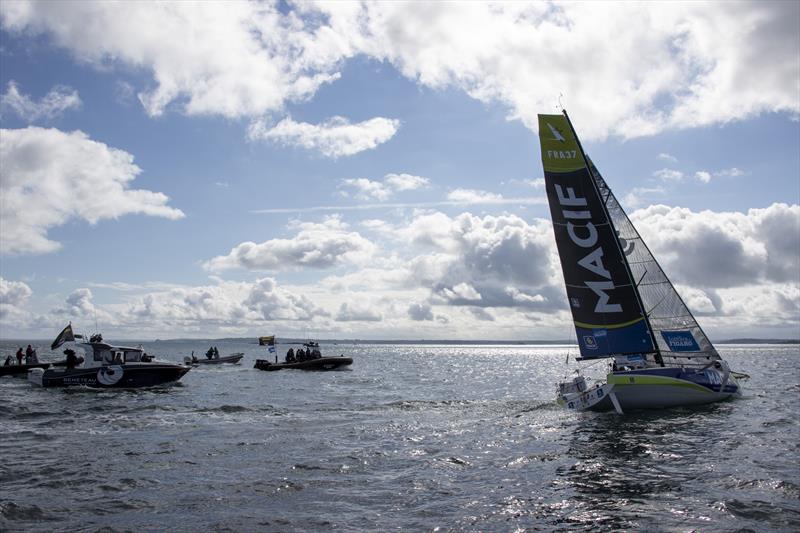 Pierre Quiroga - Skipper Macif 2019 - wins 52nd La Solitaire du Figaro Stage 3 photo copyright Alexis Courcoux taken at  and featuring the Figaro class