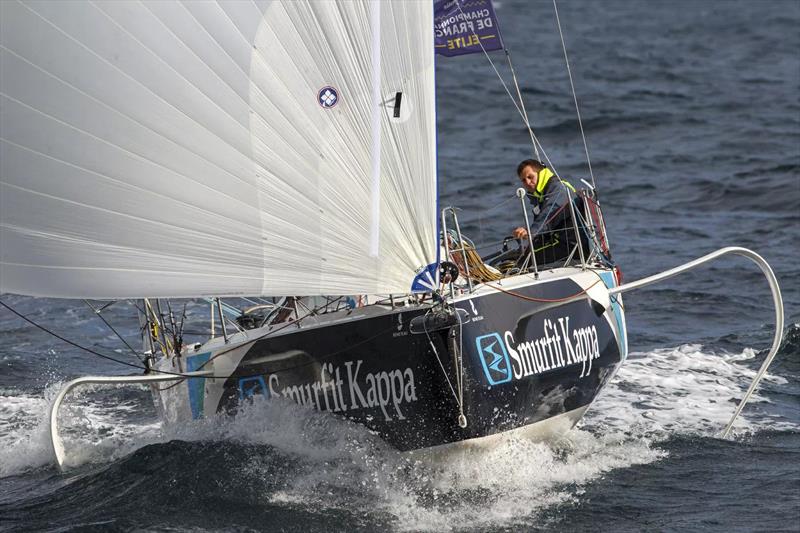  Tom Dolan - Smurfit Kappa - Kinspan leads 52nd La Solitaire du Figaro Stage 4 photo copyright Alexis Courcoux taken at  and featuring the Figaro class