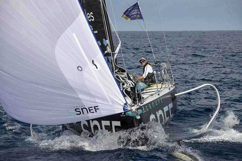 Xavier Macaire - Groupe SNEF - during 52nd La Solitaire du Figaro Stage 4 - photo © Alexis Courcoux