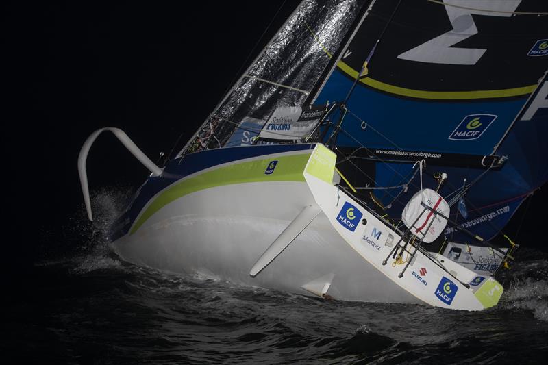 Pierre Quiroga - Skipper Macif 2019 - wins the 52nd La Solitaire du Figaro - photo © Christophe Breschi