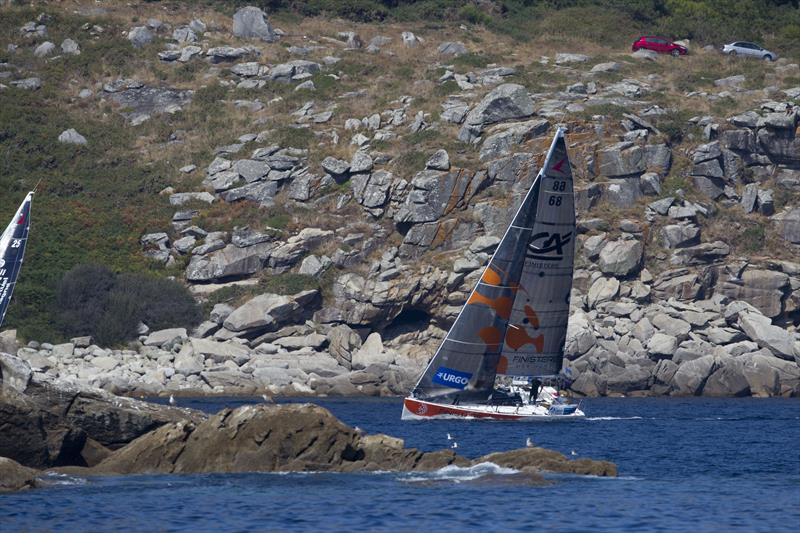 Stage 3 of La Solitaire URGO Le Figaro photo copyright Alexis Courcoux taken at  and featuring the Figaro class