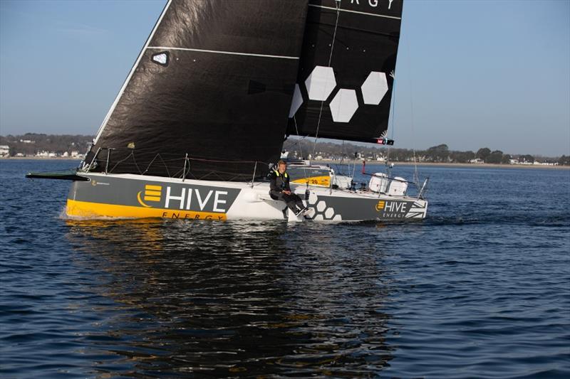 Will Harris - Hive Energy photo copyright Thomas Deregnieaux taken at  and featuring the Figaro class