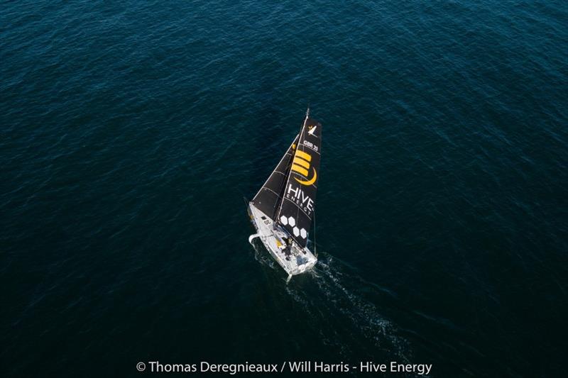 Will Harris - Hive Energy photo copyright Thomas Deregnieaux taken at  and featuring the Figaro class