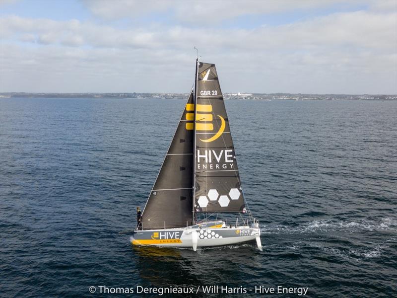 Will Harris - Hive Energy photo copyright Thomas Deregnieaux taken at  and featuring the Figaro class