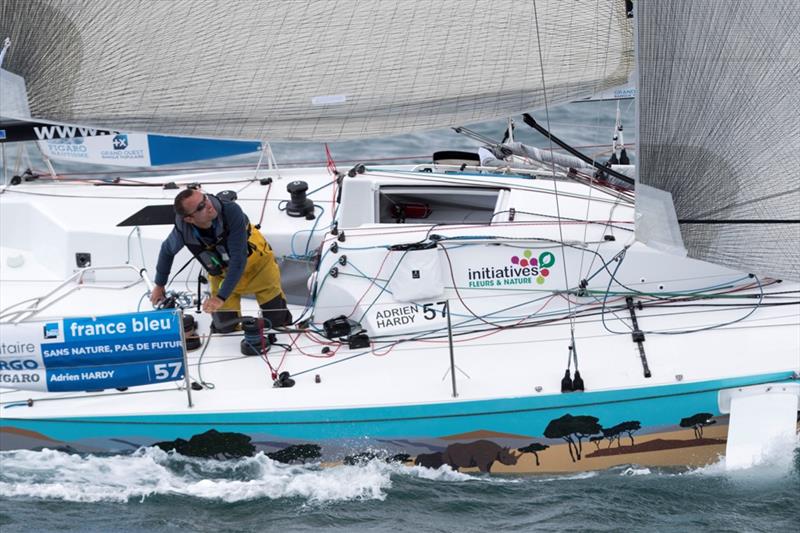 Adrien Hardy, skipper de Sans Nature Pas de Futur - 50th La Solitaire URGO Le Figaro photo copyright Alexis Courcoux taken at  and featuring the Figaro class