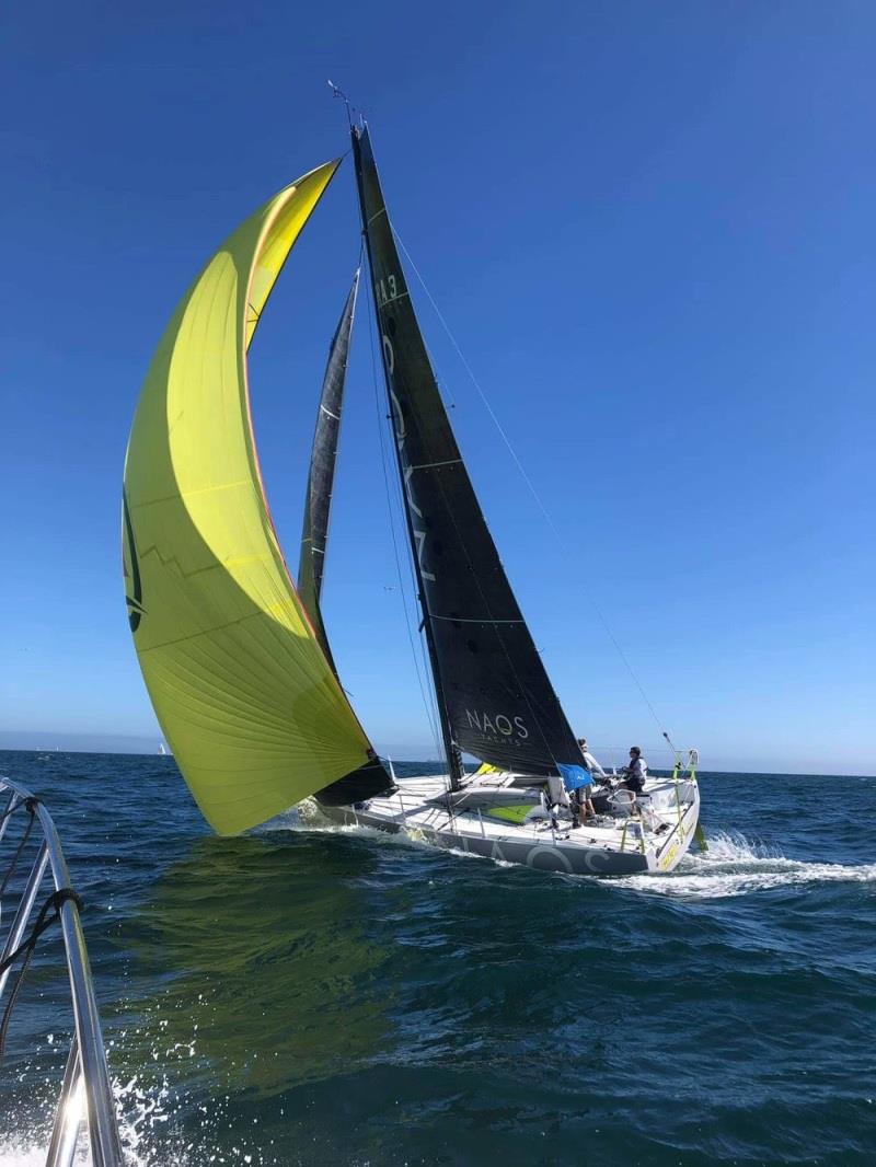 Figaro Beneteau 3 - Charles Devanneaux of NAOS Yachts photo copyright Colligo Marine taken at  and featuring the Figaro class