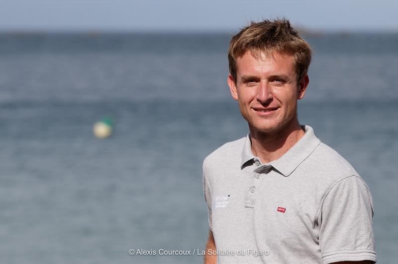 Tom Laperche (Team Bretagne CMB Espoir) - La Solitaire du Figaro 2020 - Saint Quay Portrieux le 27/08/2020 photo copyright Alexis Courcoux taken at  and featuring the Figaro class