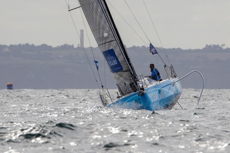 Phil Sharp (OceanLab) - La Solitaire du Figaro Stage 2 photo copyright Alexis Courcoux taken at  and featuring the Figaro class