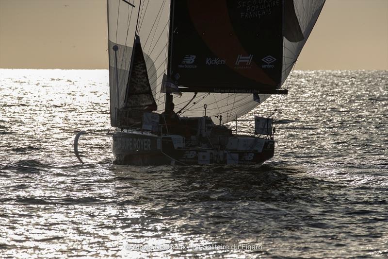 Anthony Marchand (Groupe Royer-Secours Populaire) - La Solitaire du Figaro Stage 2 - photo © Alexis Courcoux