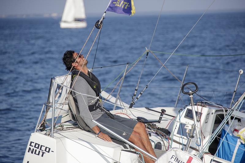 Marc Mallaret - La Solitaire du Figaro Stage 3 photo copyright Alexis Courcoux taken at  and featuring the Figaro class