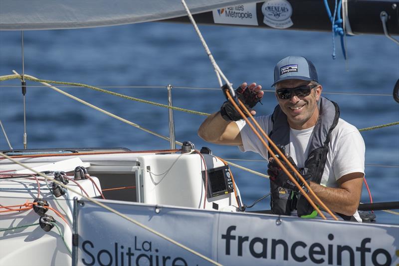 Corentin Douguet (NF Habitat) - La Solitaire du Figaro Stage 3 photo copyright Alexis Courcoux taken at  and featuring the Figaro class