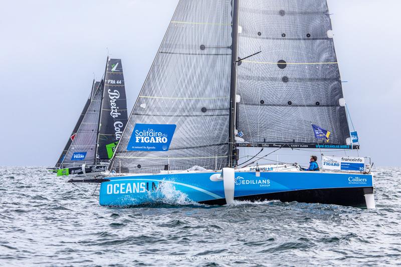 Phil Sharp -  La Solitaire du Figaro photo copyright Vincent Olivaud taken at  and featuring the Figaro class