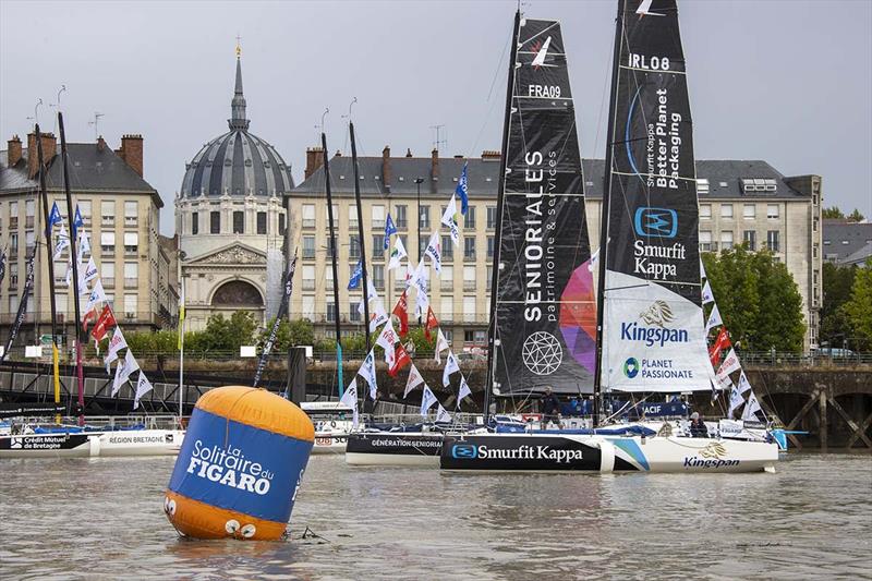 Run - Ambiance sur le village de la Solitaire du Figaro photo copyright Alexis Courcoux taken at  and featuring the Figaro class