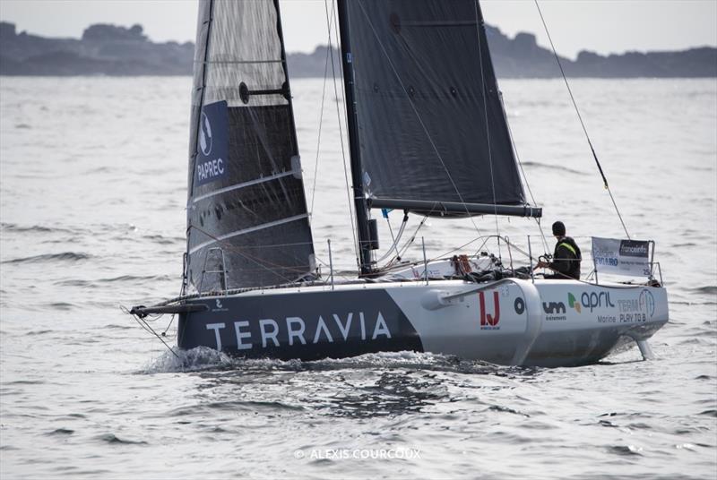 La Solitaire du Figaro Stage 2 photo copyright Alexis Courcoux taken at  and featuring the Figaro class