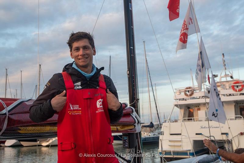 Guillaume Pirouelle - 53rd La Solitaire du Figaro photo copyright Alexis Courcoux taken at  and featuring the Figaro class