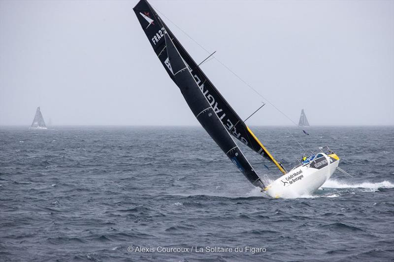 53rd La Solitaire du Figaro Stage 3 photo copyright Alexis Courcoux - Guillaume Pirouelle (Région Normandie) taken at  and featuring the Figaro class