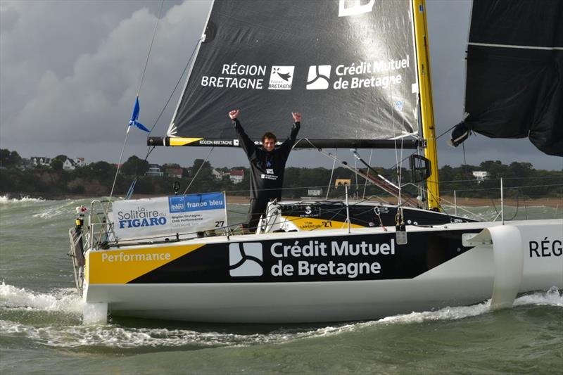 53rd La Solitaire du Figaro photo copyright Alexis Courcoux - Tom Laperche Région Bretagne - CMB Performance taken at  and featuring the Figaro class