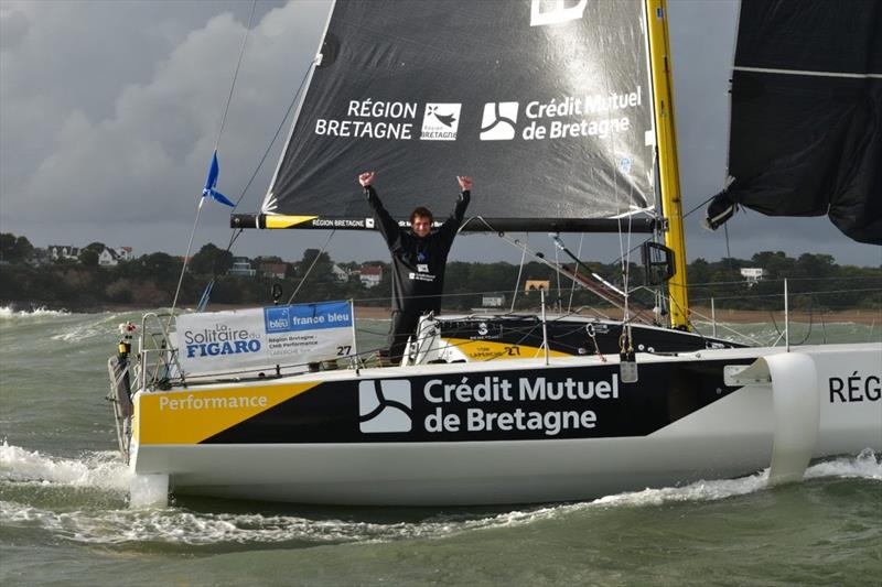 Tom Laperche Région Bretagne, CMB Performance - 53rd La Solitaire du Figaro photo copyright Alexis Courcoux taken at  and featuring the Figaro class