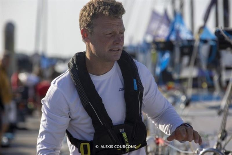 Kenny Rumball - La Solitaire du Figaro 2022 photo copyright Alexis Courcoux taken at  and featuring the Figaro class