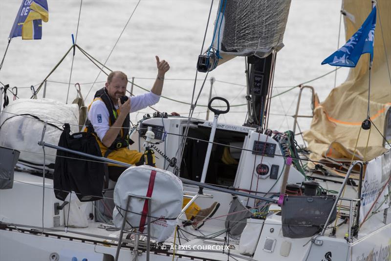 Piers Copham is the first British sailor to announce his 2023 La Transat Paprec campaign photo copyright Alexis Courcoux taken at  and featuring the Figaro class