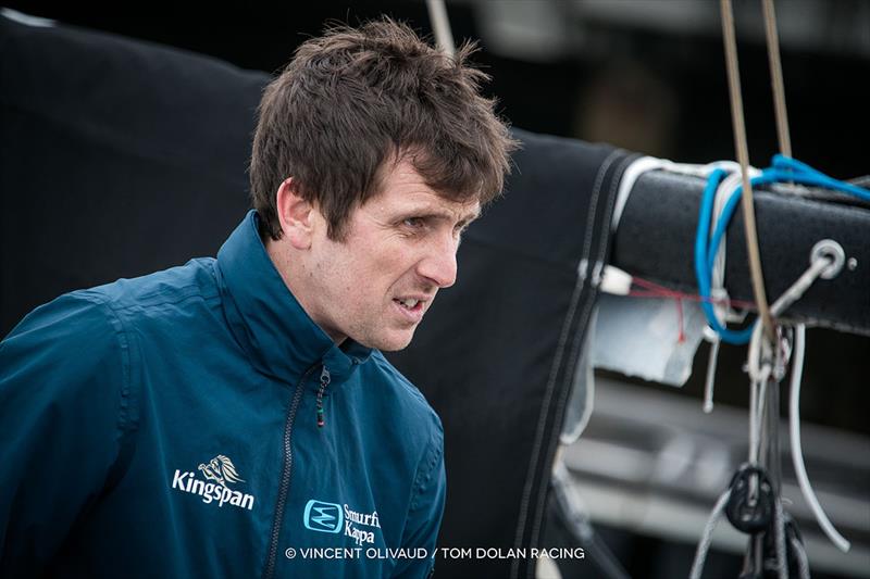 Tom Dolan, skipper of Smurfit Kappa-Kingspan - Solo Maître CoQ photo copyright Vincent Olivaud taken at  and featuring the Figaro class