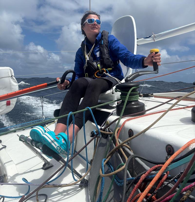 Adrien Simon et Chloé Le Bars (FAUN) - Transat Paprec Day 7 - photo © Adrien Simon et Chloé Le Bars (FAUN)