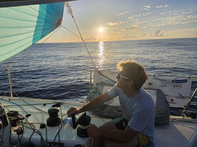 Alexis Thomas et Pauline Courtois (Wings of the Ocean) - Transat Paprec - Day 17 - photo © Alexis Thomas et Pauline Courtois (Wings of the Ocean)