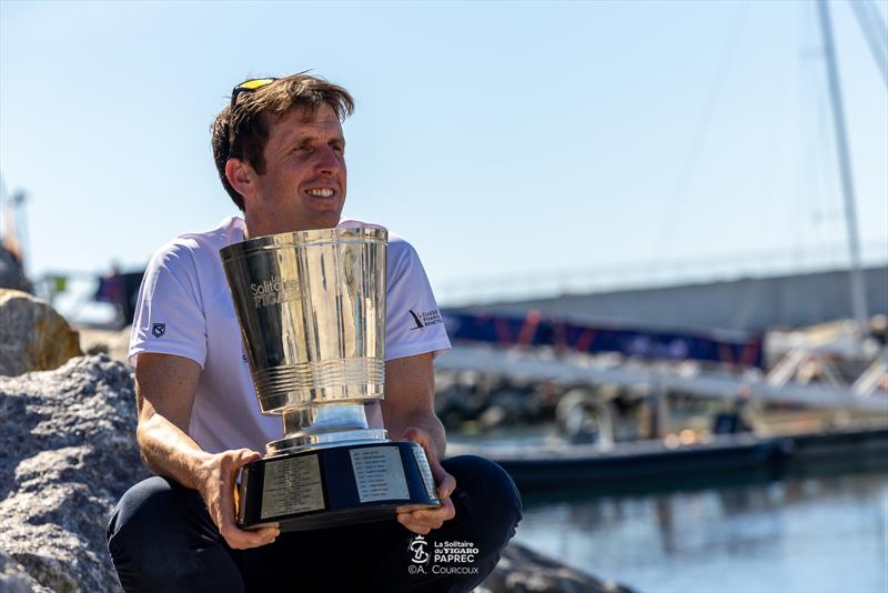 Tom Dolan, winner of the La Solitaire du Figaro Paprec 2024 - photo © Alexis Courcoux