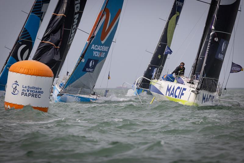 La Solitaire du Figaro Paprec 2025 photo copyright Vincent Olivaud / OC Sport Pen Duick taken at  and featuring the Figaro class