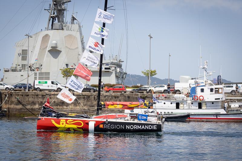 Leg 2 of La Solitaire du Figaro Paprec - Day 1 - photo © Vincent Olivaud