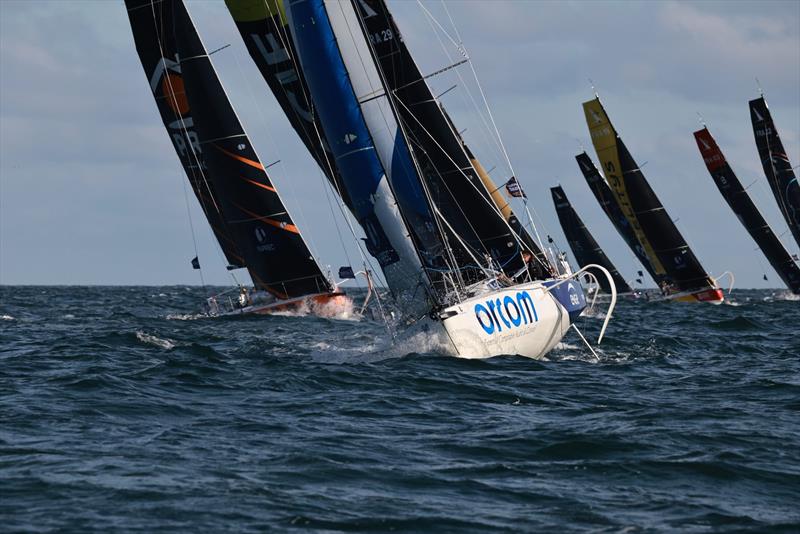 2026 La Solitaire du Figaro Paprec final stage start - photo © Thomas Campion / OC Sport Pen Duick