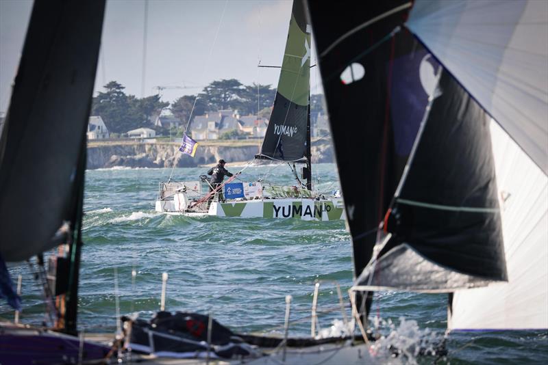 2026 La Solitaire du Figaro Paprec final stage start - photo © Vincent Olivaud / OC Sport Pen Duick