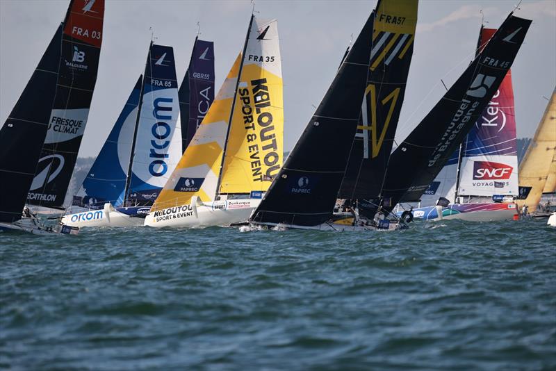 2026 La Solitaire du Figaro Paprec final stage start - photo © Thomas Campion / OC Sport Pen Duick