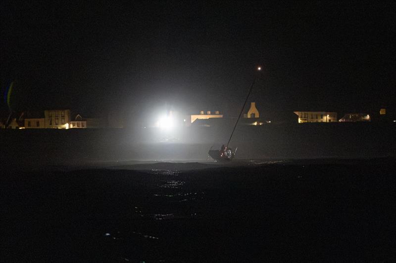 Tom Dolan (Kingspan) ran aground at 00:16 on the Chaussée de Sein during La Solitaire du Figaro Paprec Leg 3 - photo © Thomas Campion