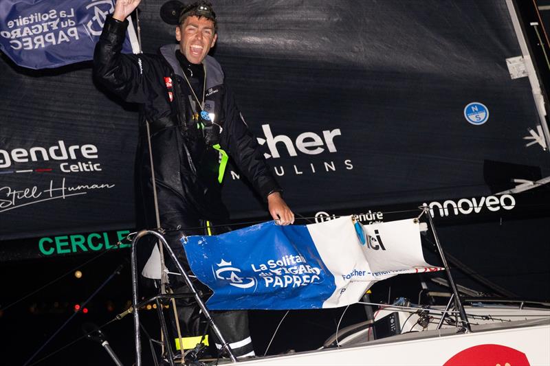 Paul Morvan (Foricher – French Touch) wins La Solitaire du Figaro Paprec Leg 3 photo copyright Vincent Olivaud / OC Sport Pen Duick taken at  and featuring the Figaro class