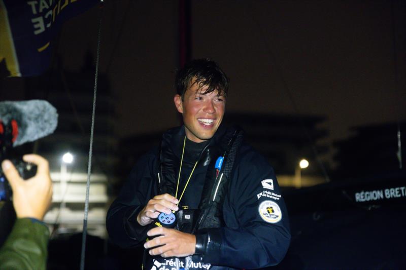 Paul Loiseau (Région Bretagne-CMB Espoir) top rookie and 4th overall in La Solitaire du Figaro Paprec 2026 - photo © Jean-Baptiste D'Enquin