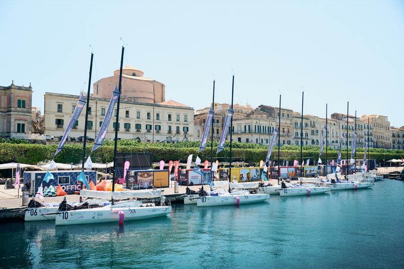 Nastro Rosa Tour 2026 Siracusa day 3 photo copyright Filippo Federici taken at  and featuring the Figaro class