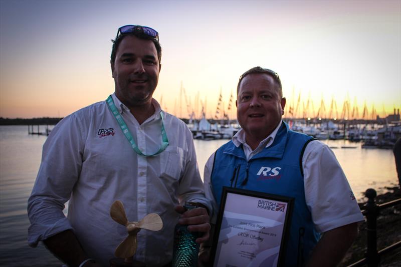 RS Sailing joint winners of The Green Blue Environmental Award at the 2019 Southampton International Boat Show photo copyright RS Sailing taken at  and featuring the  class