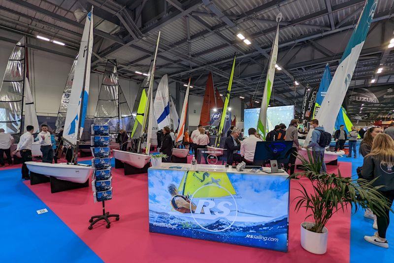 RS at the RYA Dinghy & Watersports Show 2022 photo copyright Mark Jardine / YachtsandYachting.com taken at RYA Dinghy Show and featuring the  class